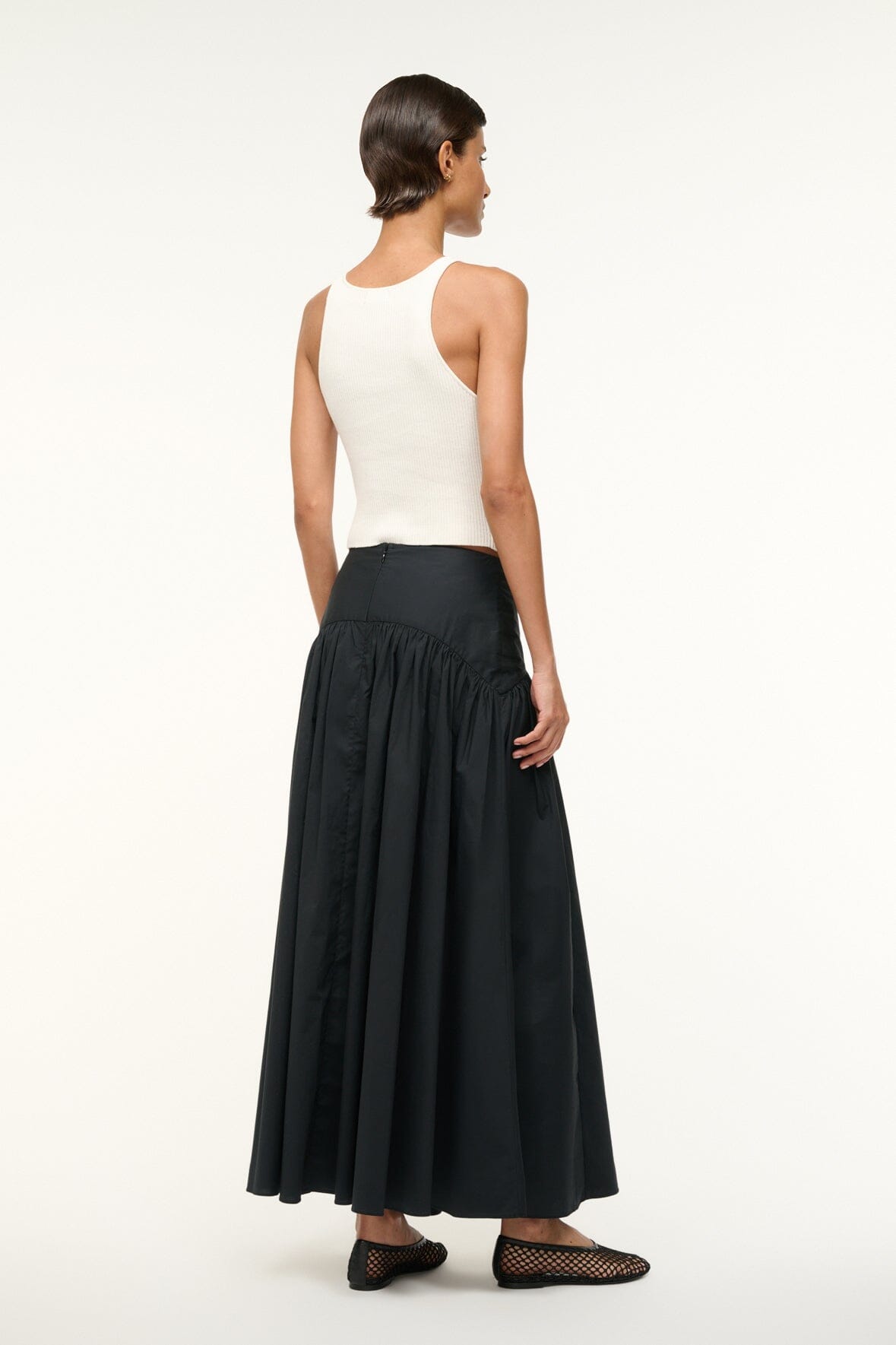 STAUD | Procida Skirt Black 1