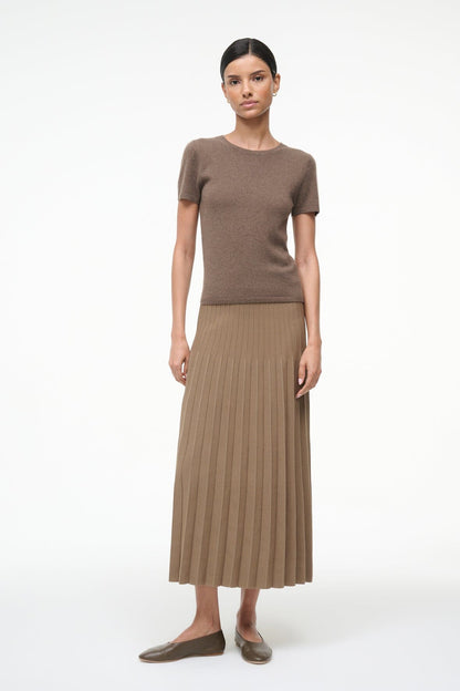 STAUD | Lena Skirt Taupe
