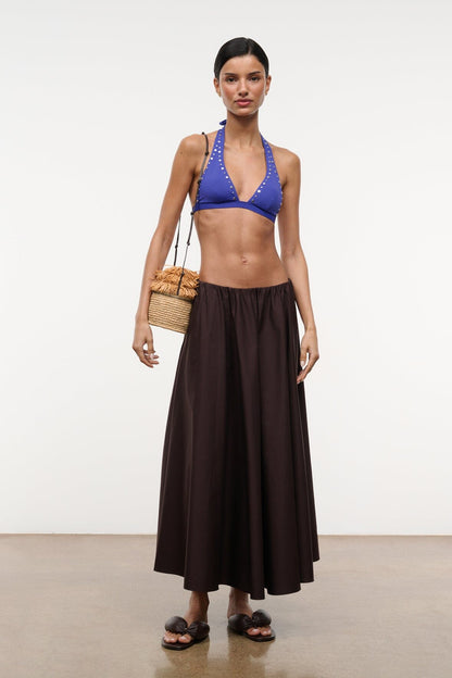 STAUD | Milano Skirt Earth
