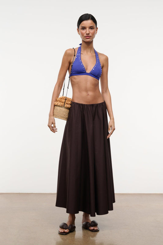 STAUD | Milano Skirt Earth