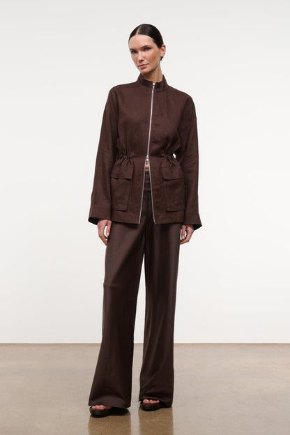 STAUD | Reed Linen Jacket Root