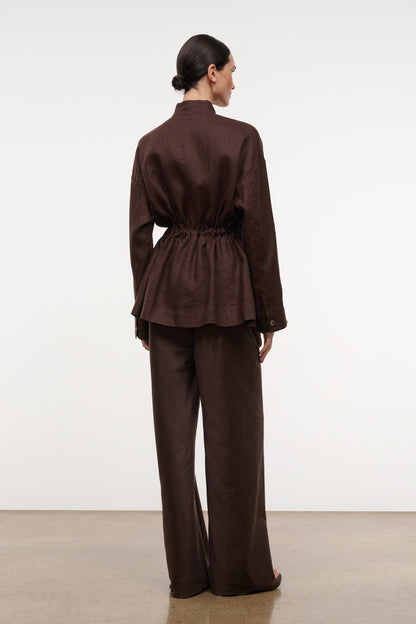 STAUD | Reed Linen Jacket Root