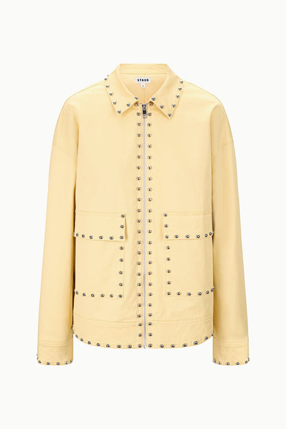 STAUD | Clarke Jacket Butter Studs