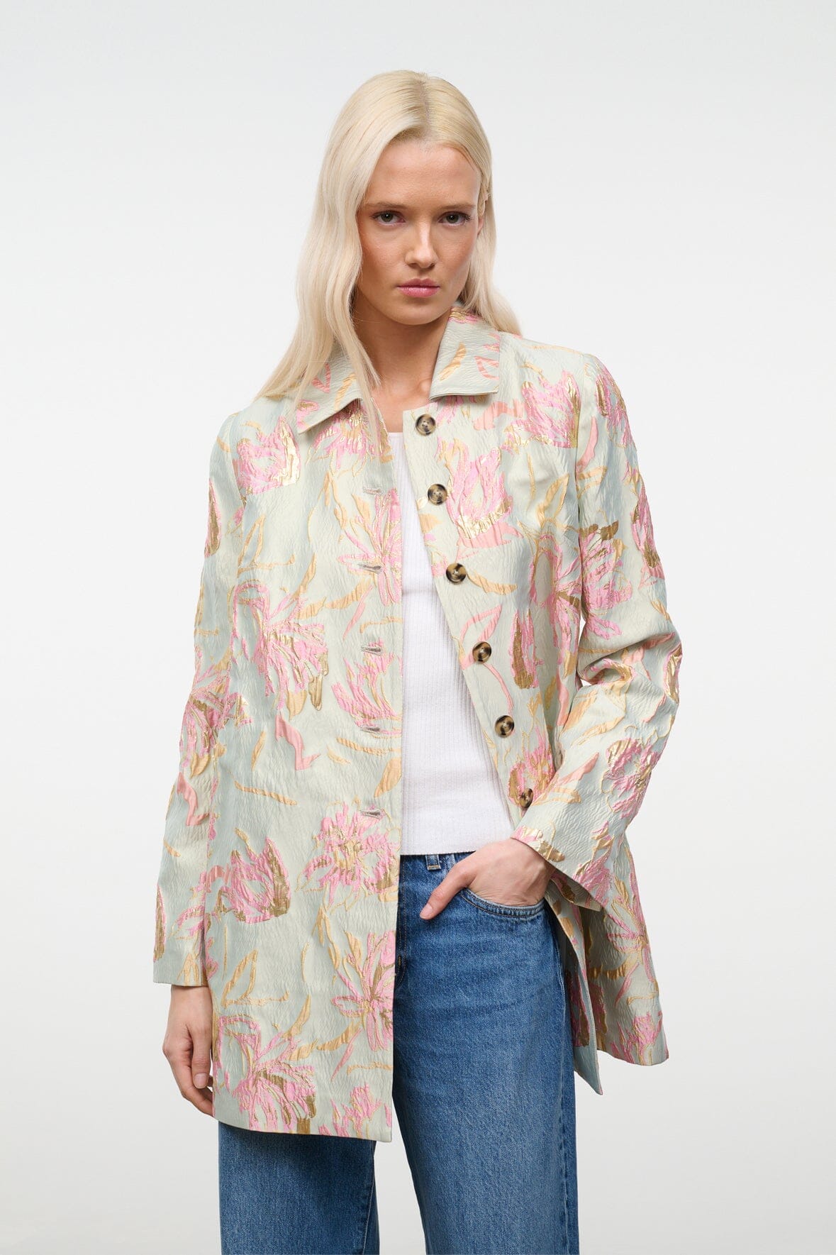 STAUD | Halton Jacket Botanica Aloe