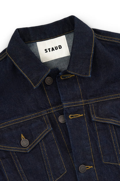 STAUD | Glen Denim Jacket Indigo