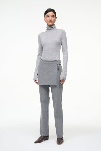 STAUD | Toni Superfinecashmere Sweater Ash Grey