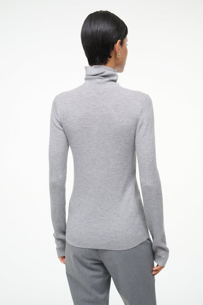 STAUD | Toni Superfinecashmere Sweater Ash Grey