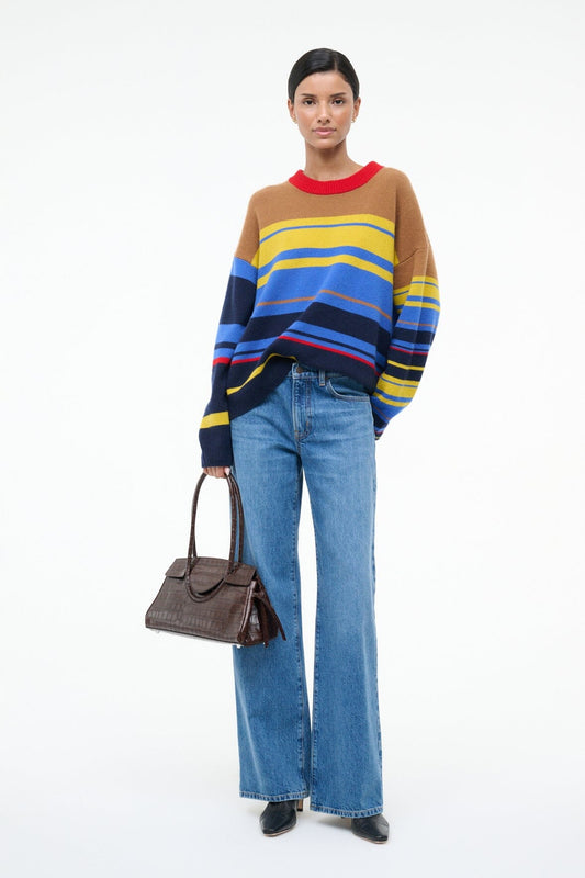 STAUD | Serrano Cashmere Relaxed Crew Analog