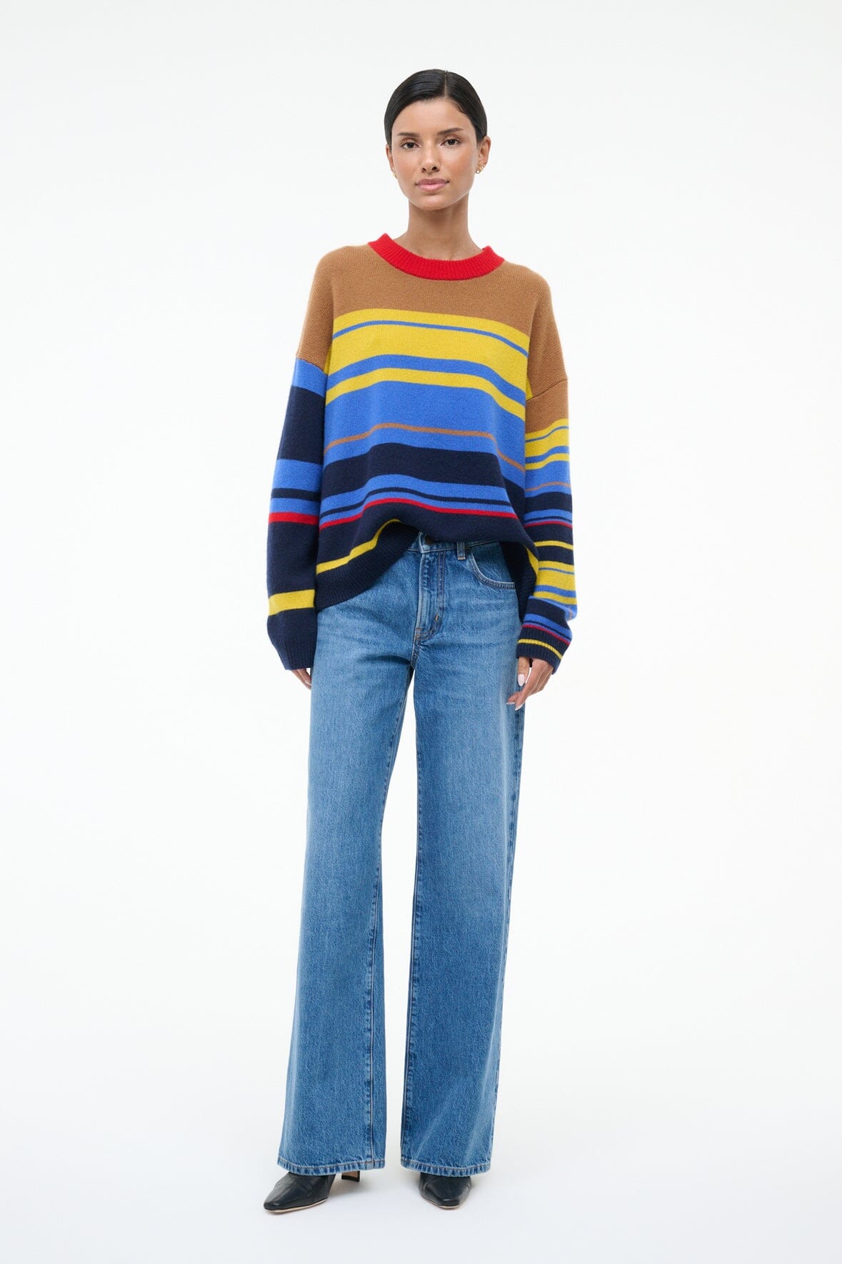 STAUD | Serrano Cashmere Relaxed Crew Analog