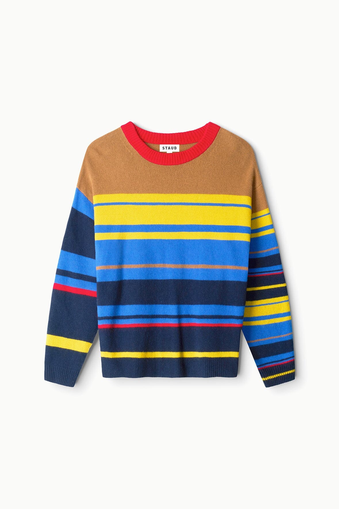 STAUD | Serrano Cashmere Relaxed Crew Analog