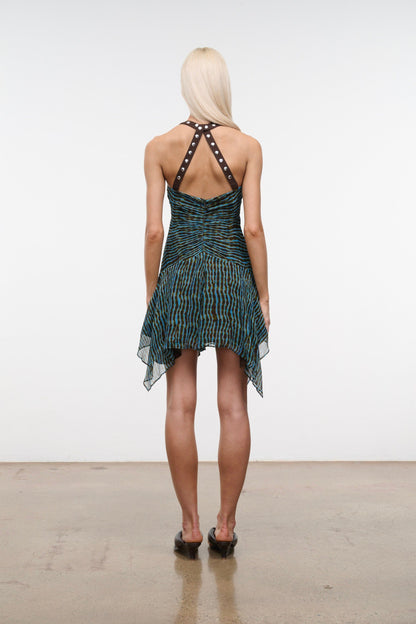 STAUD | Olympia Dress Tidal Shell