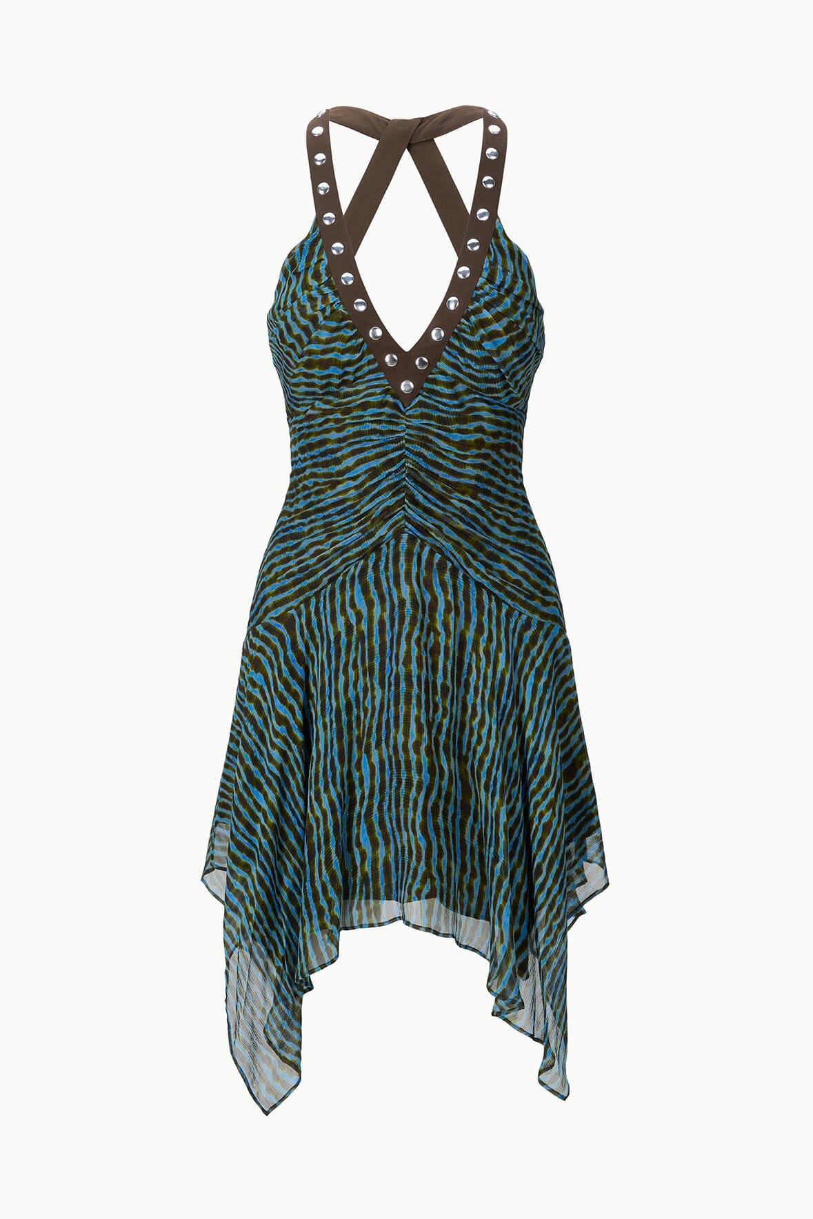 STAUD | Olympia Dress Tidal Shell