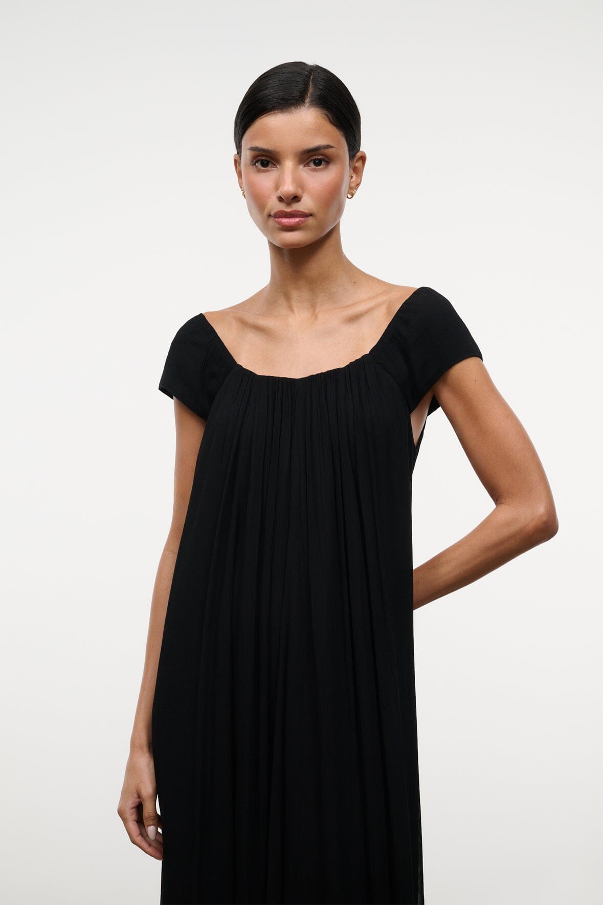 STAUD | Leda Dress Black