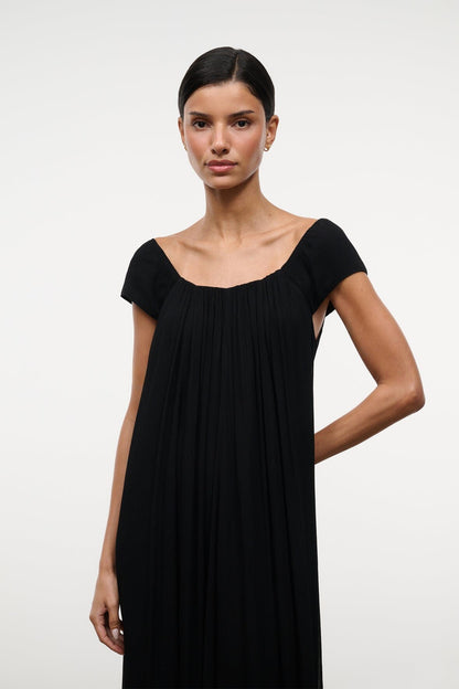 STAUD | Leda Dress Black