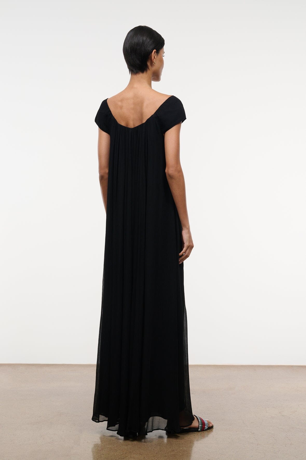 STAUD | Leda Dress Black