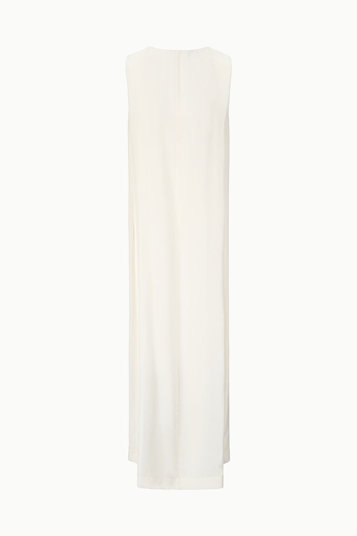STAUD | Dalia Silk Dress Ivory