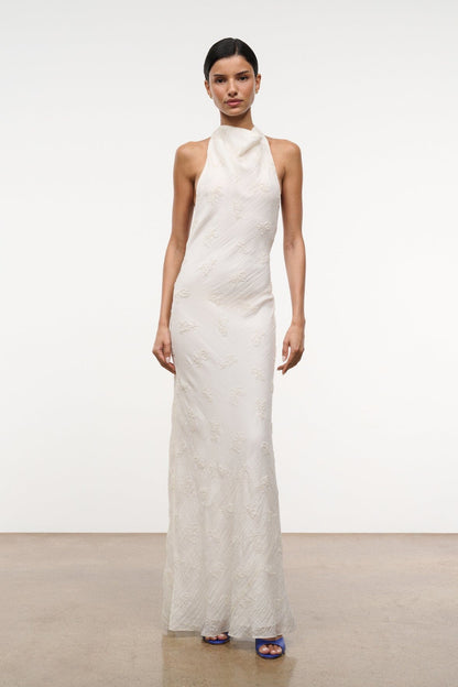 STAUD | Roselle Dress White