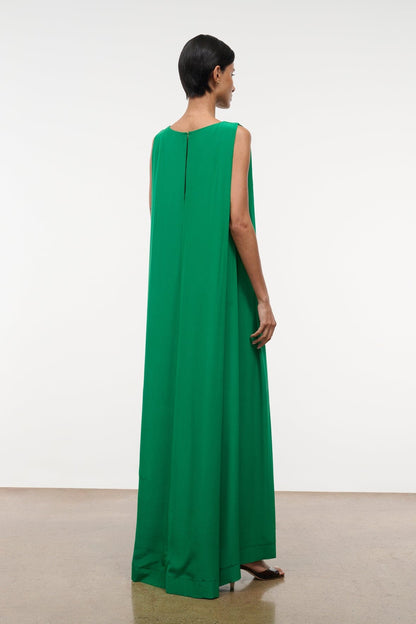 STAUD | Dalia Silk Dress Kelly
