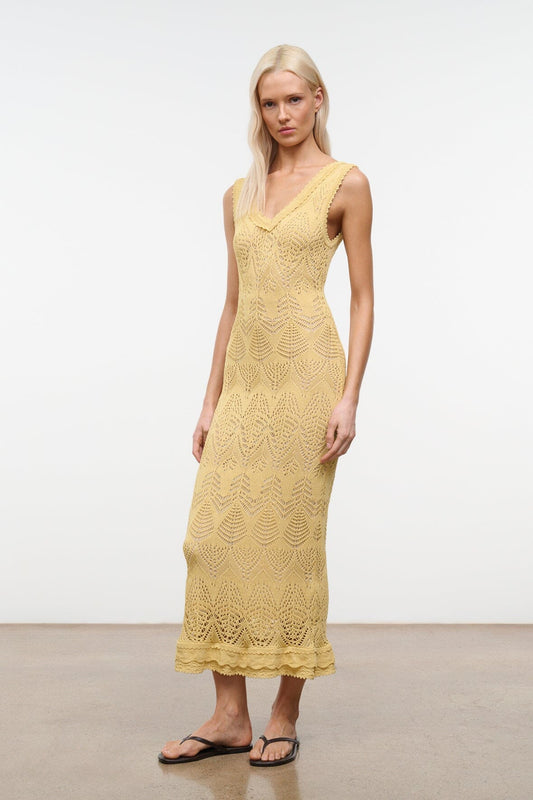 STAUD | Roan Dress Butter