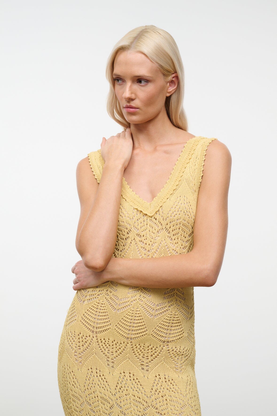 STAUD | Roan Dress Butter