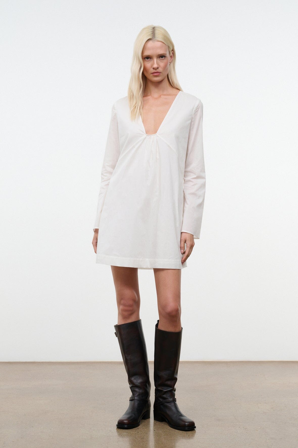 STAUD | Vivi Dress Ivory