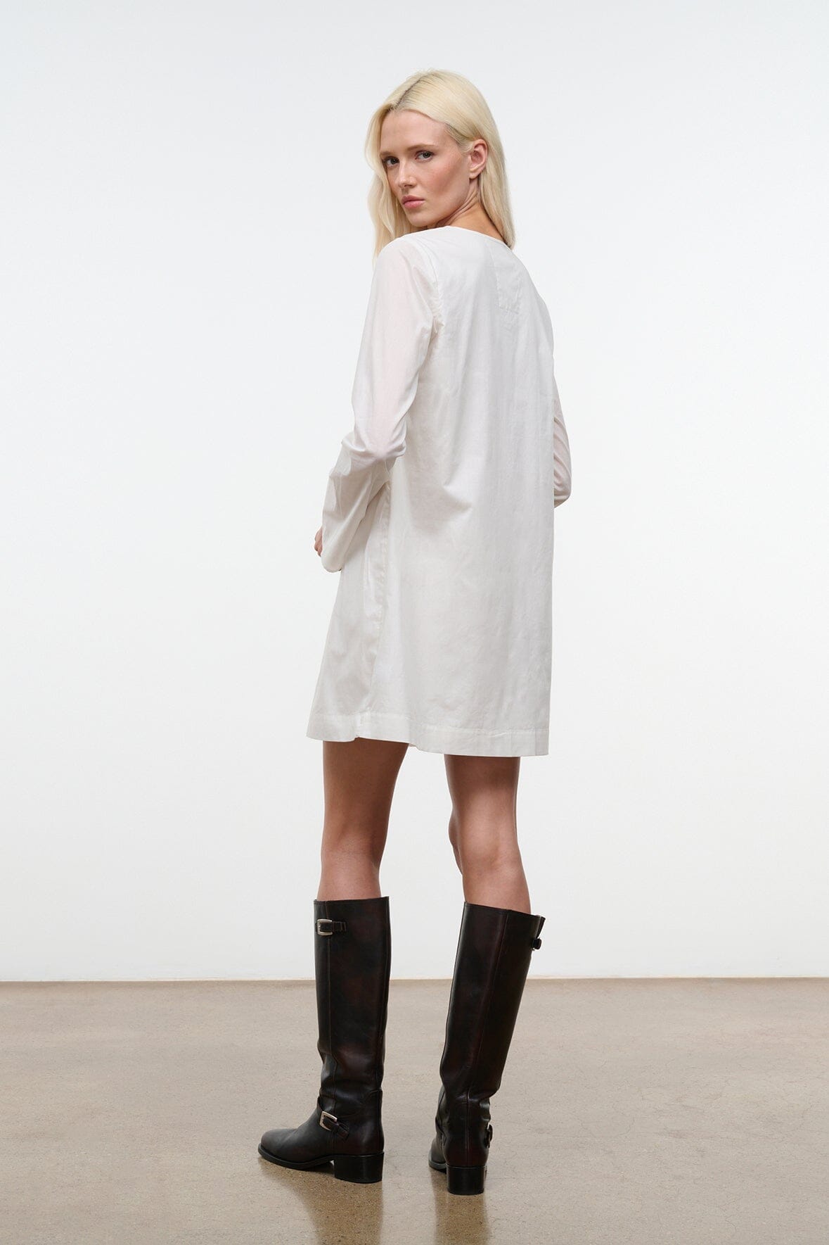 STAUD | Vivi Dress Ivory