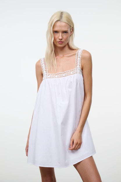 STAUD | Mariella Dress White