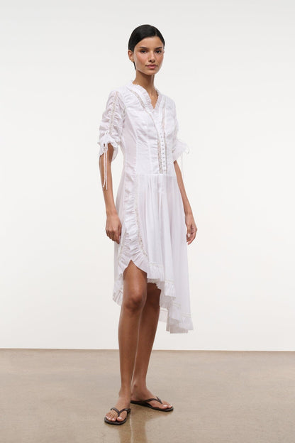 STAUD | Paolina Dress Ivory