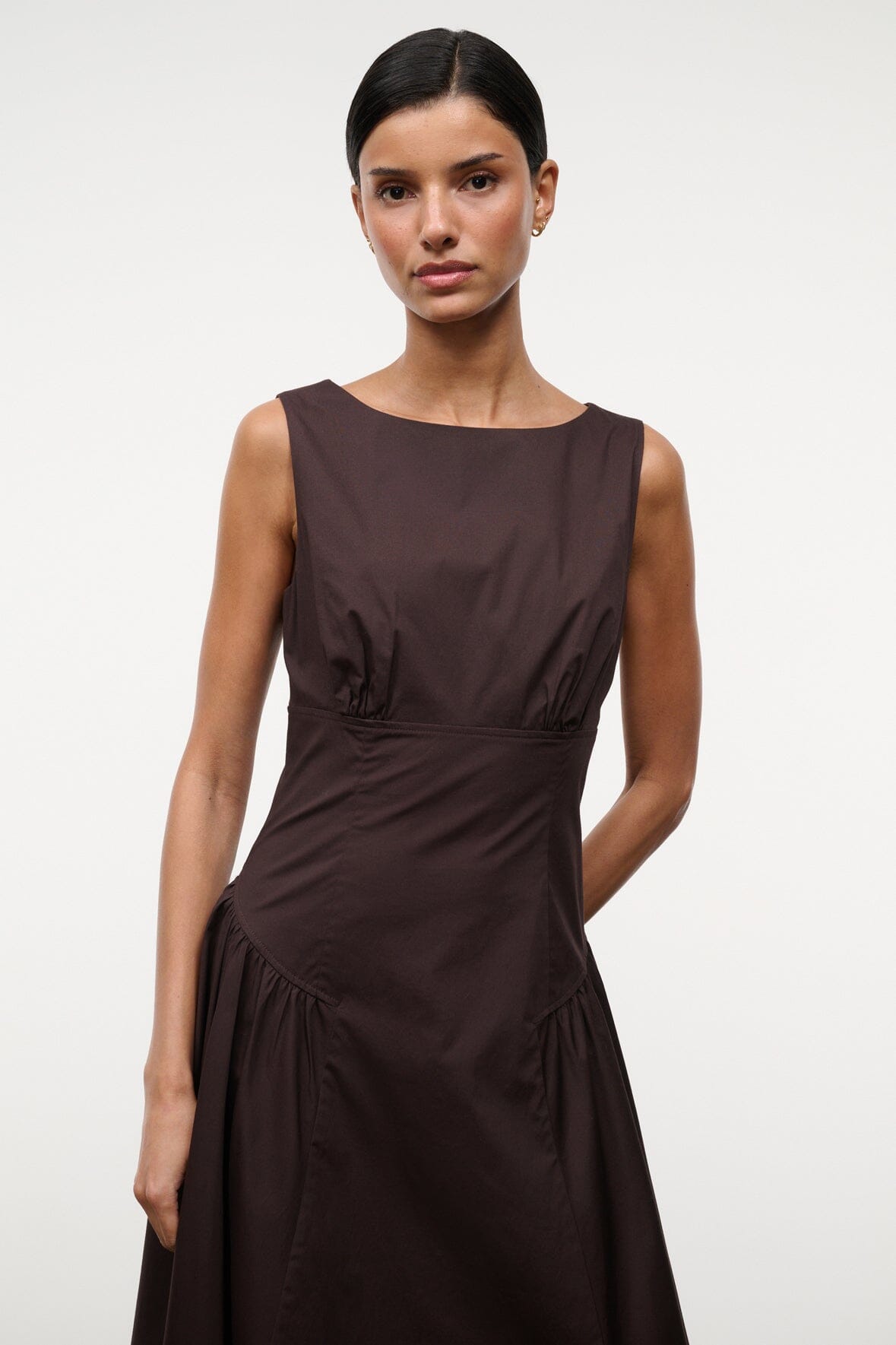 STAUD | Gwen Dress Earth