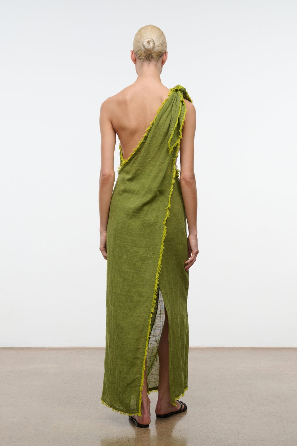 STAUD | Kalia Dress Pesto