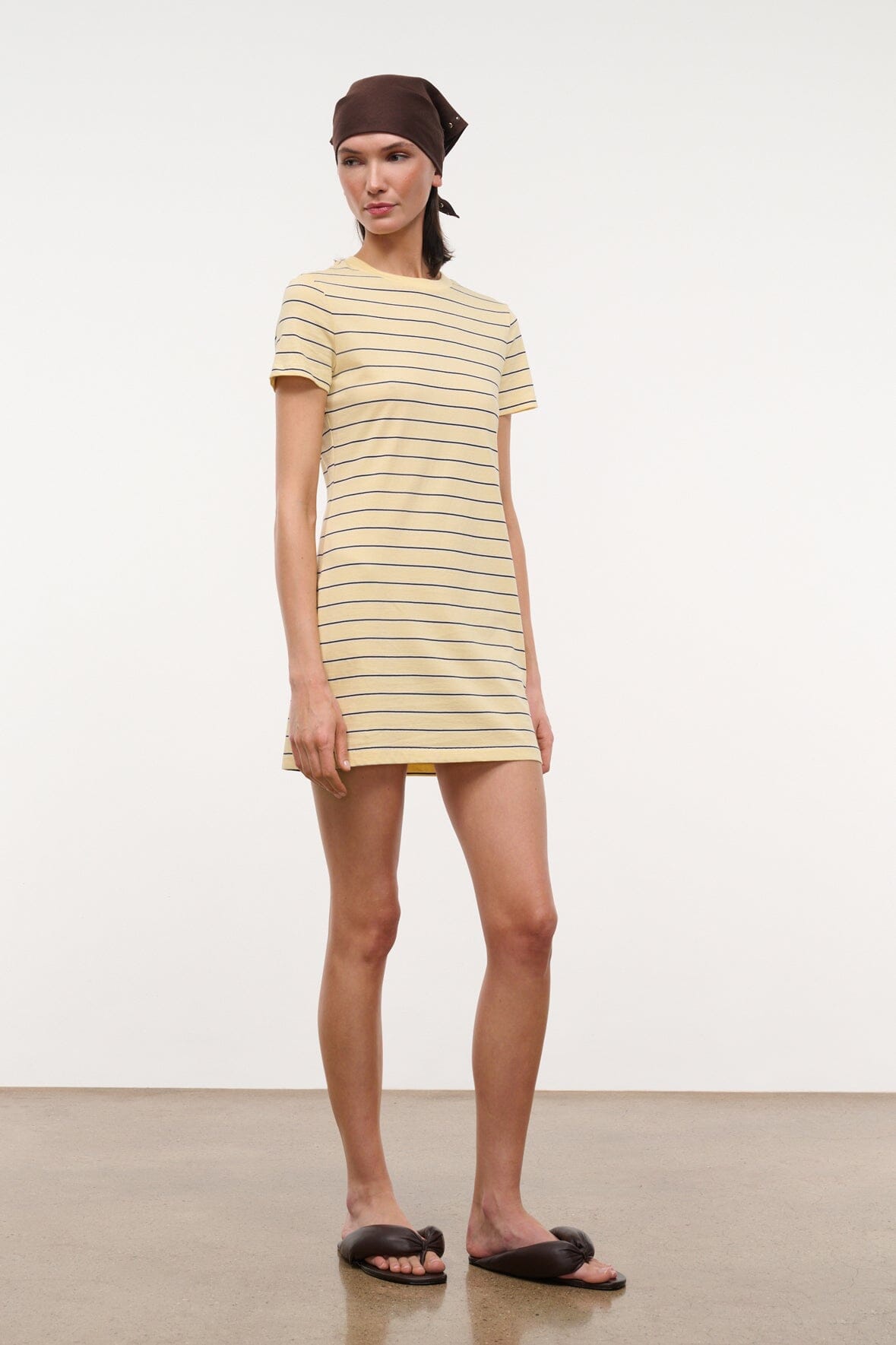 STAUD | Wade Dress Monday Stripe
