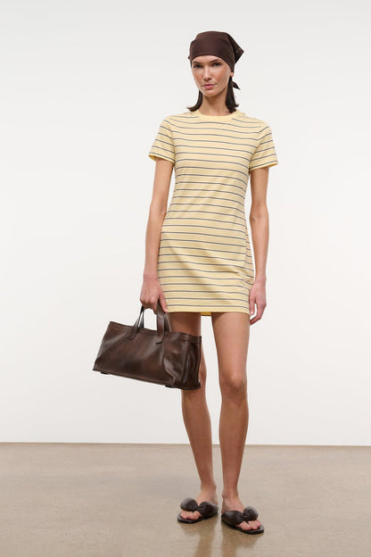 STAUD | Wade Dress Monday Stripe