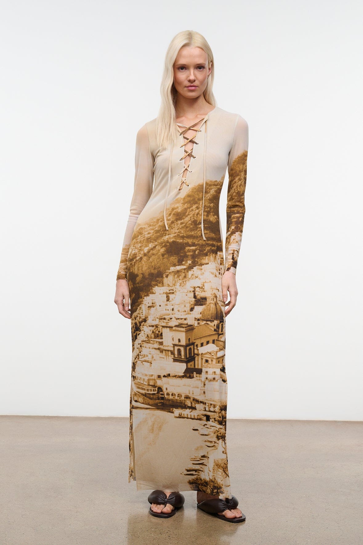 STAUD | Reve Dress Cliffside