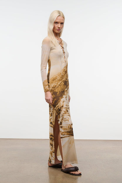 STAUD | Reve Dress Cliffside