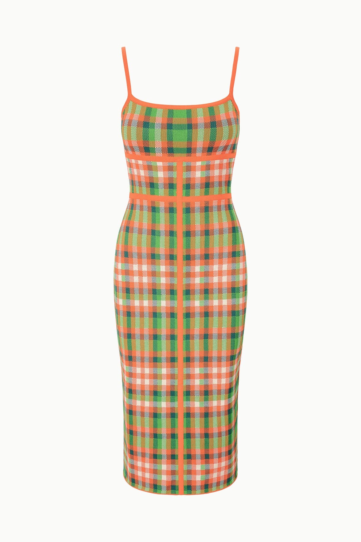 STAUD | Lyra Dress Villa Plaid