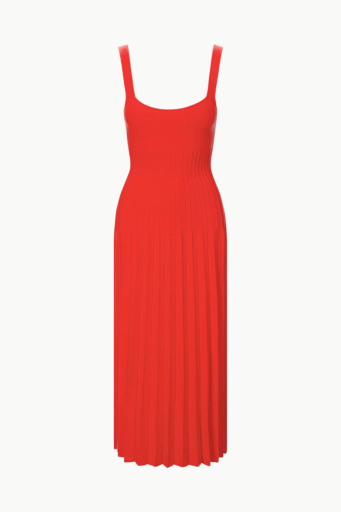 STAUD | Ellison Dress Red Rose
