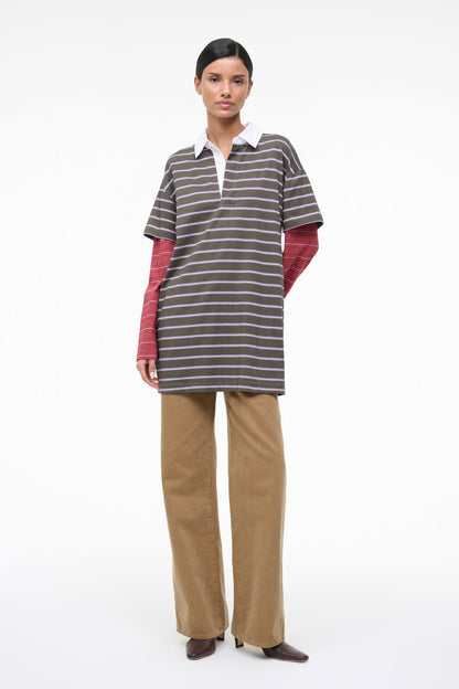 STAUD | Ivar Dress Spectrum Stripe Linus Stripe