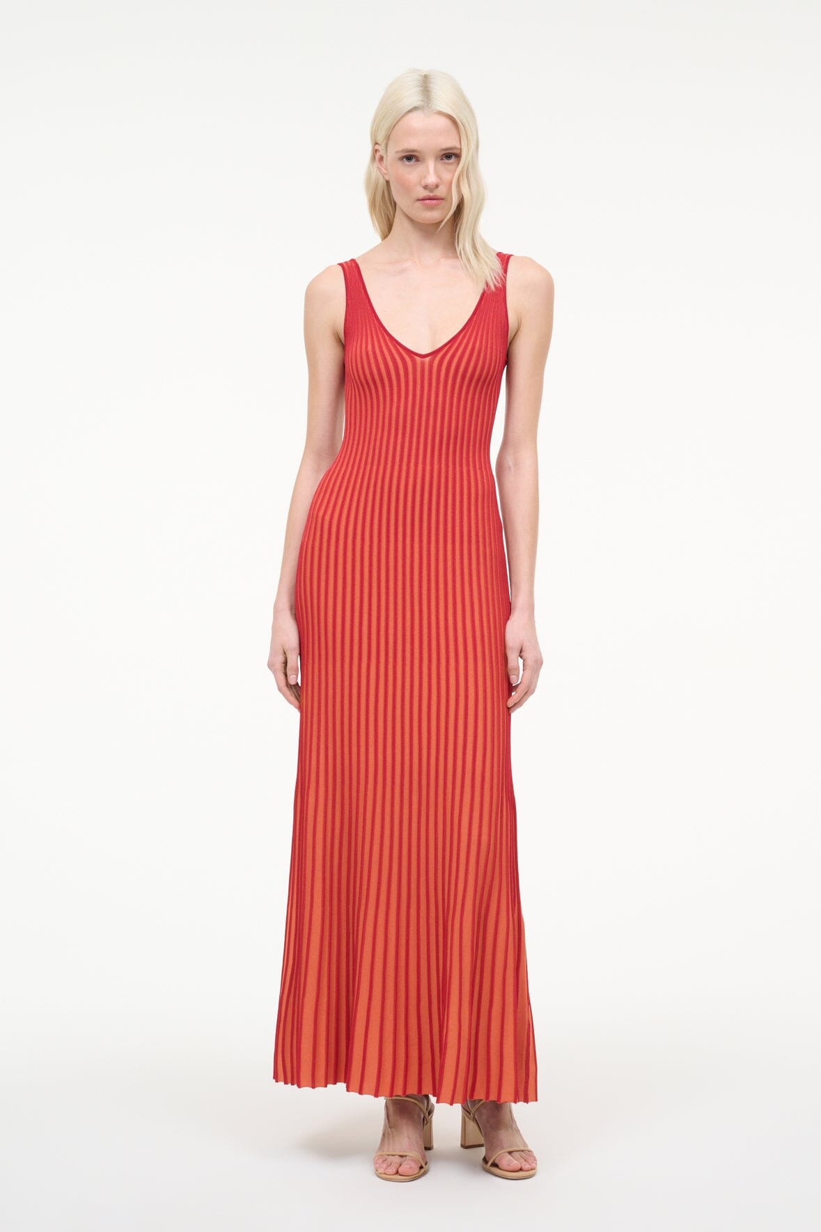 STAUD | Claretta Dress Sunburst
