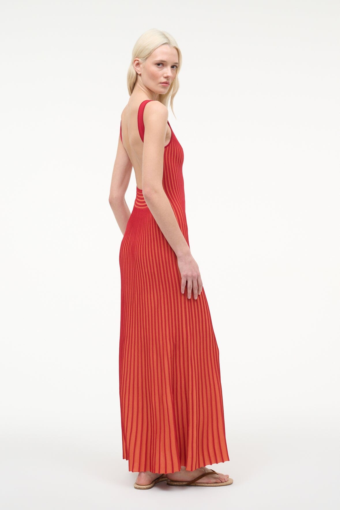 STAUD | Claretta Dress Sunburst