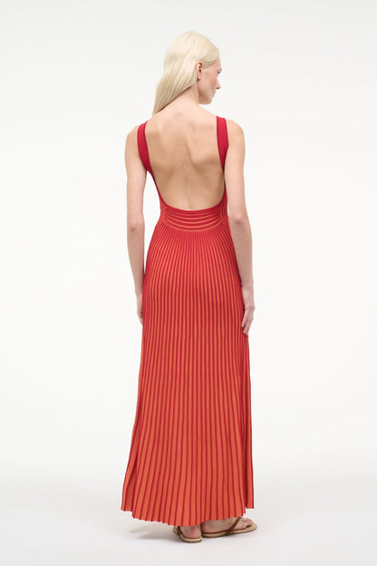STAUD | Claretta Dress Sunburst