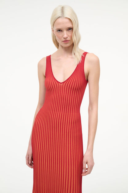 STAUD | Claretta Dress Sunburst