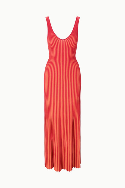 STAUD | Claretta Dress Sunburst