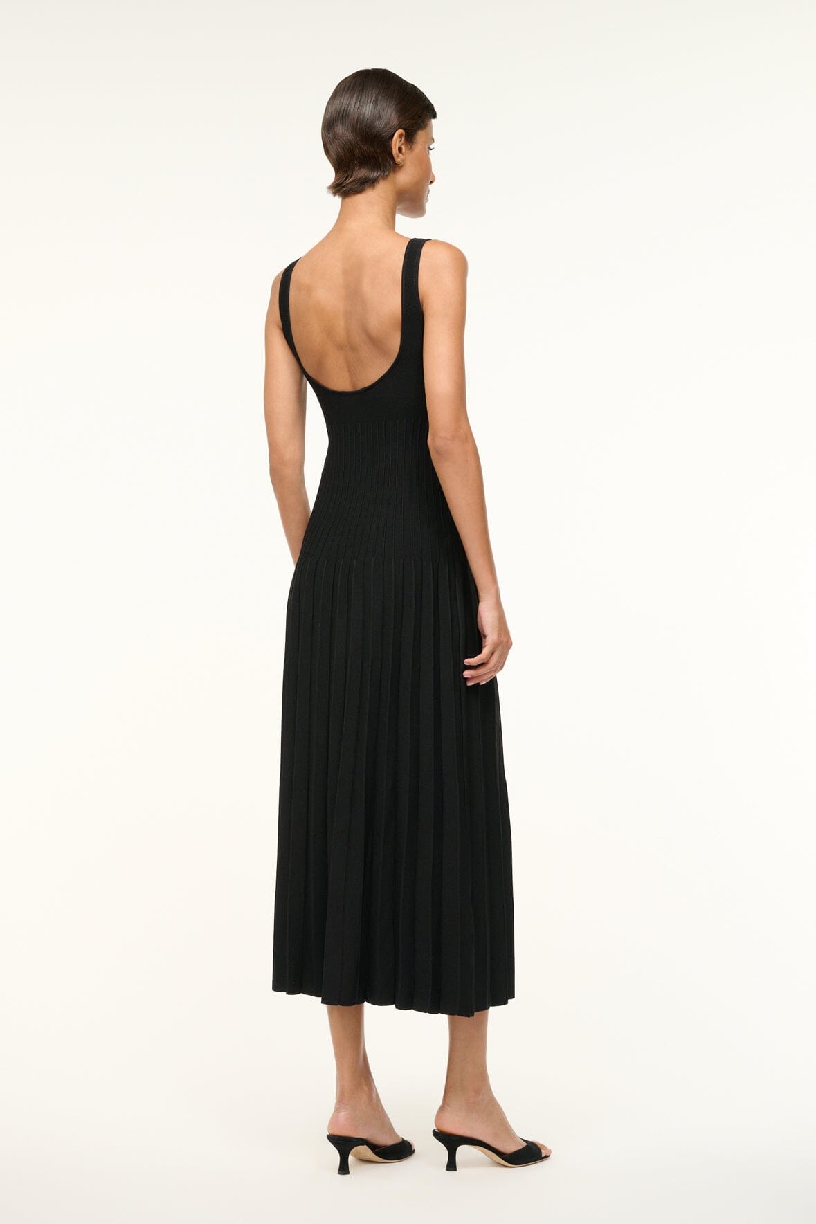 STAUD | Ellison Dress Black