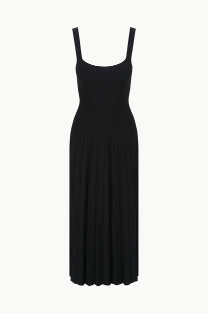 STAUD | Ellison Dress Black