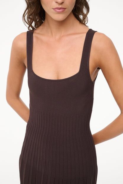 STAUD | Ellison Dress Earth