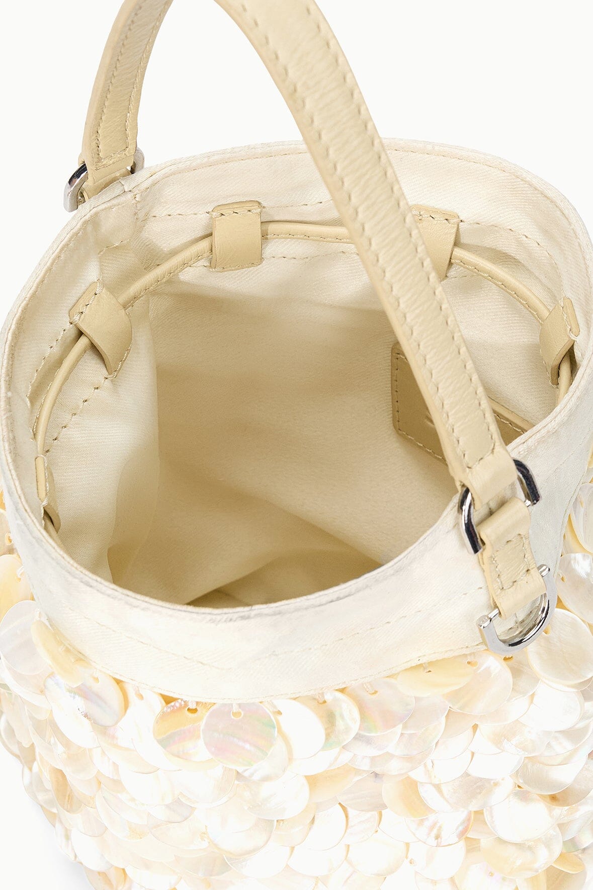 STAUD | Lila Mini Bag Cream
