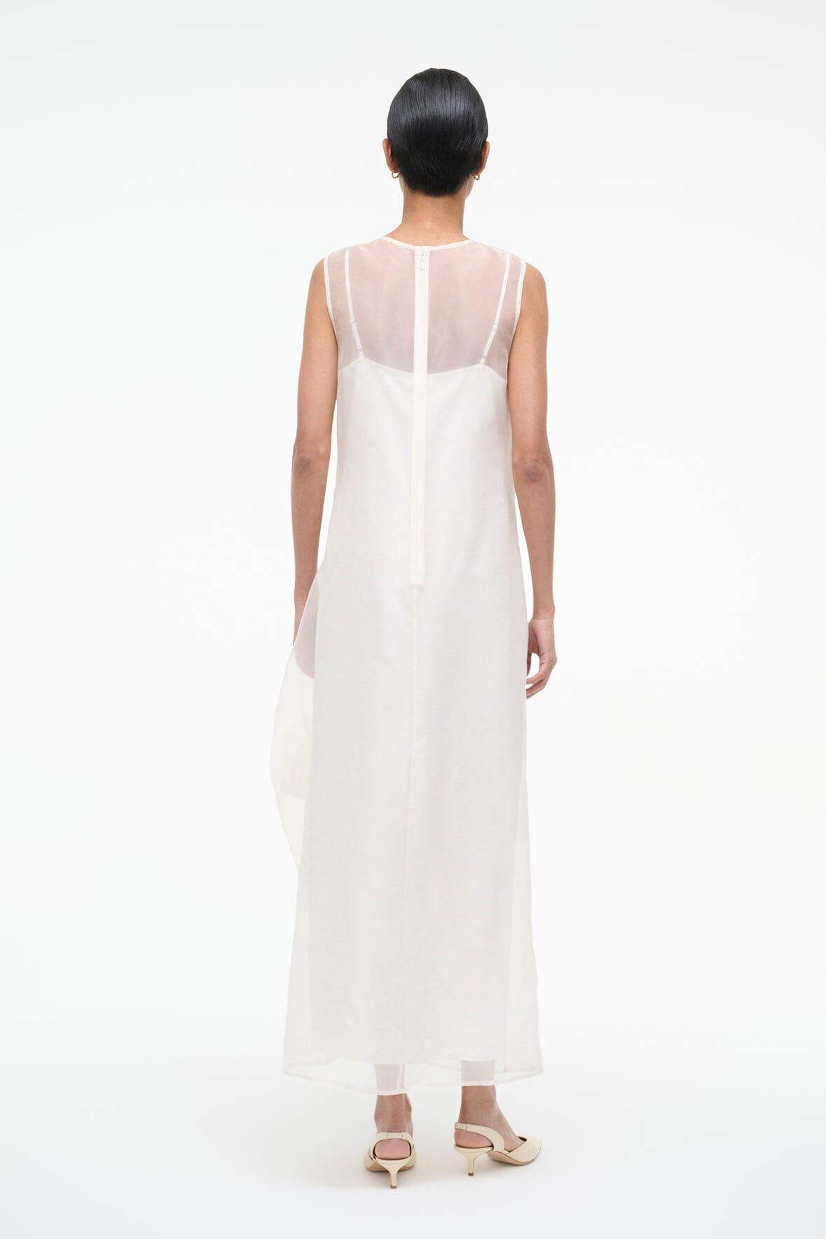 STAUD | Viola Dress Ivory