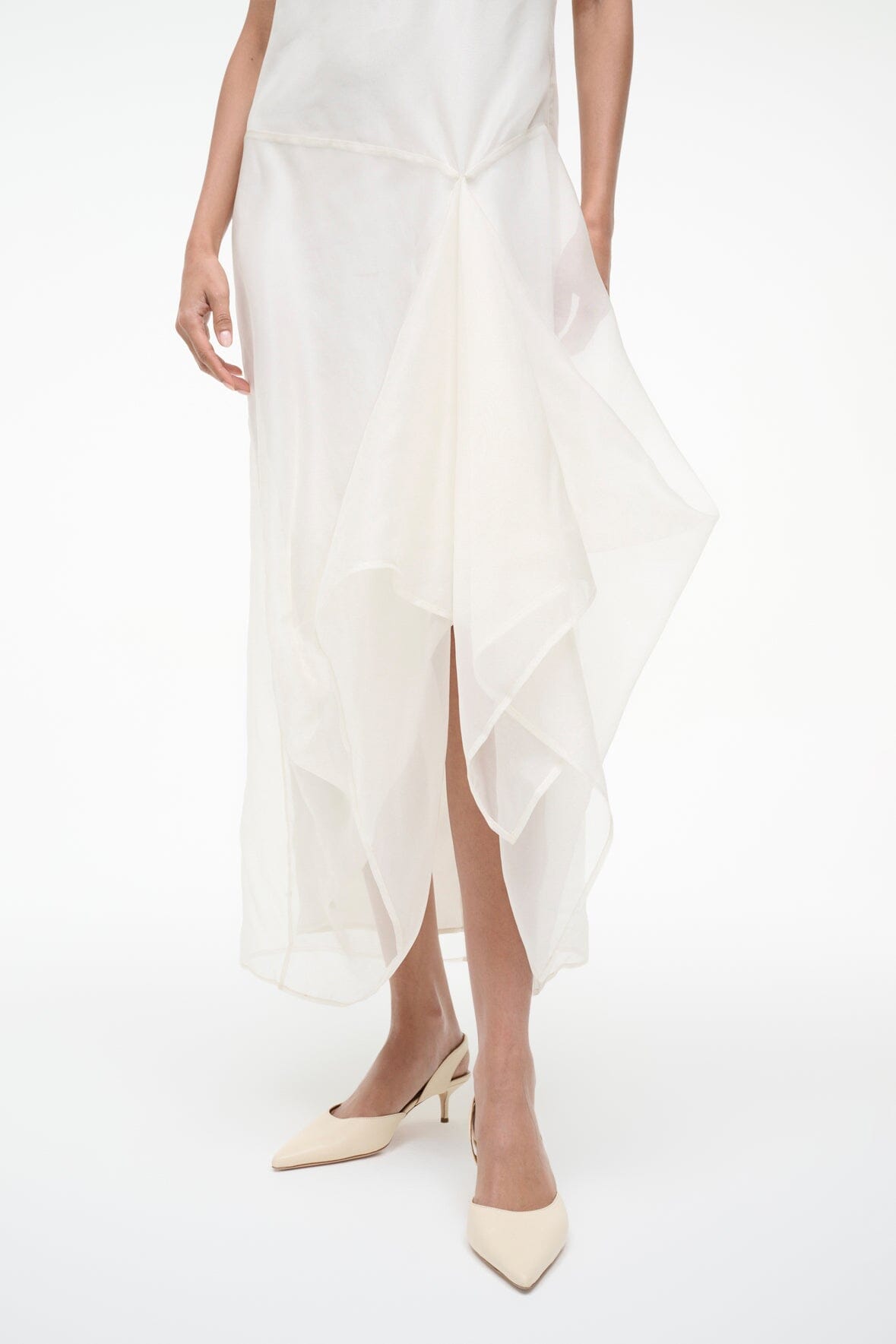 STAUD | Viola Dress Ivory