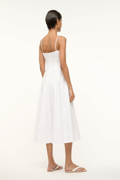 STAUD | Wylie Dress White 1