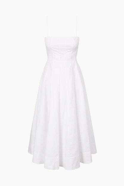 STAUD | Wylie Dress White 1